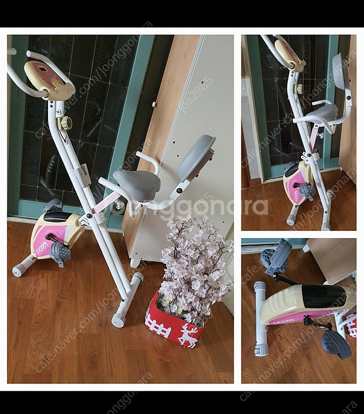 렉스파실내자전거집에서다리운동하실분께저렴히2만원그외예쁘고...--1