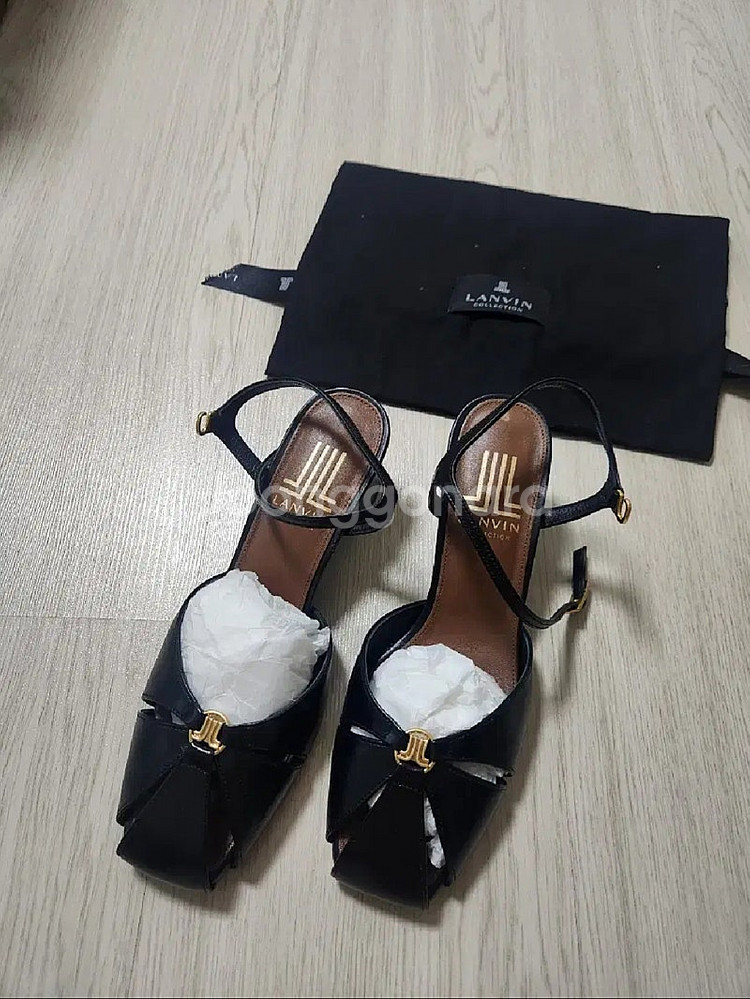 한섬 랑방 미들힐 샌들235--0