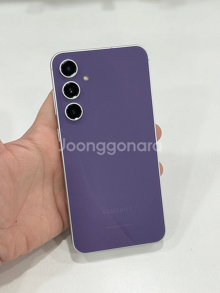 갤럭시S23FE (S711) 퍼플 무잔상 S급 32만원 판매해요-!--0