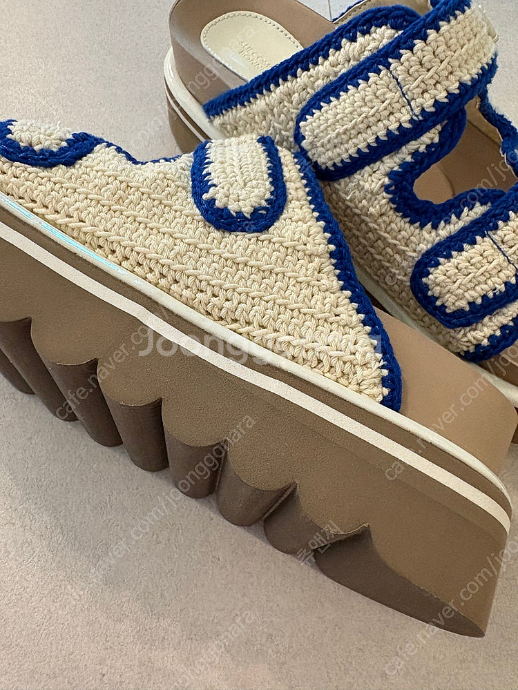 슈콤마보니 knit slide sandal (235)--1