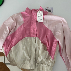 zara 자라 핑크 바람막이 12-13세 156사이즈 택그대로 새상품