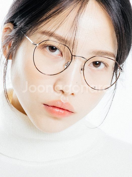 애쉬컴팩트 비셔스 로즈골드 티타늄 안경테 빅사이즈안경--1