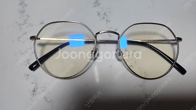 애쉬컴팩트 비셔스 로즈골드 티타늄 안경테 빅사이즈안경--2