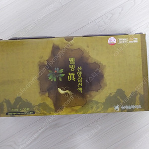 산청앤바이오 웰빙진 산양삼진액 4만원