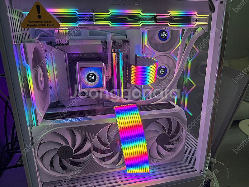 9950x3d 4080s y70 4k 화이트감성 풀리안...--2