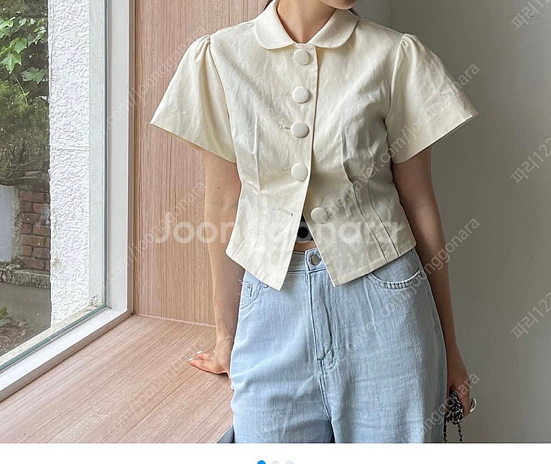 애드투 볼륨 퍼프 자켓 add to 거의새생품 반값이하...--1