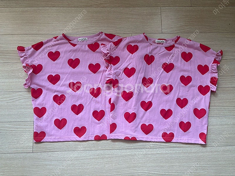 쌍둥이 딸둥이 리미떼두두 셋업 2xl--1