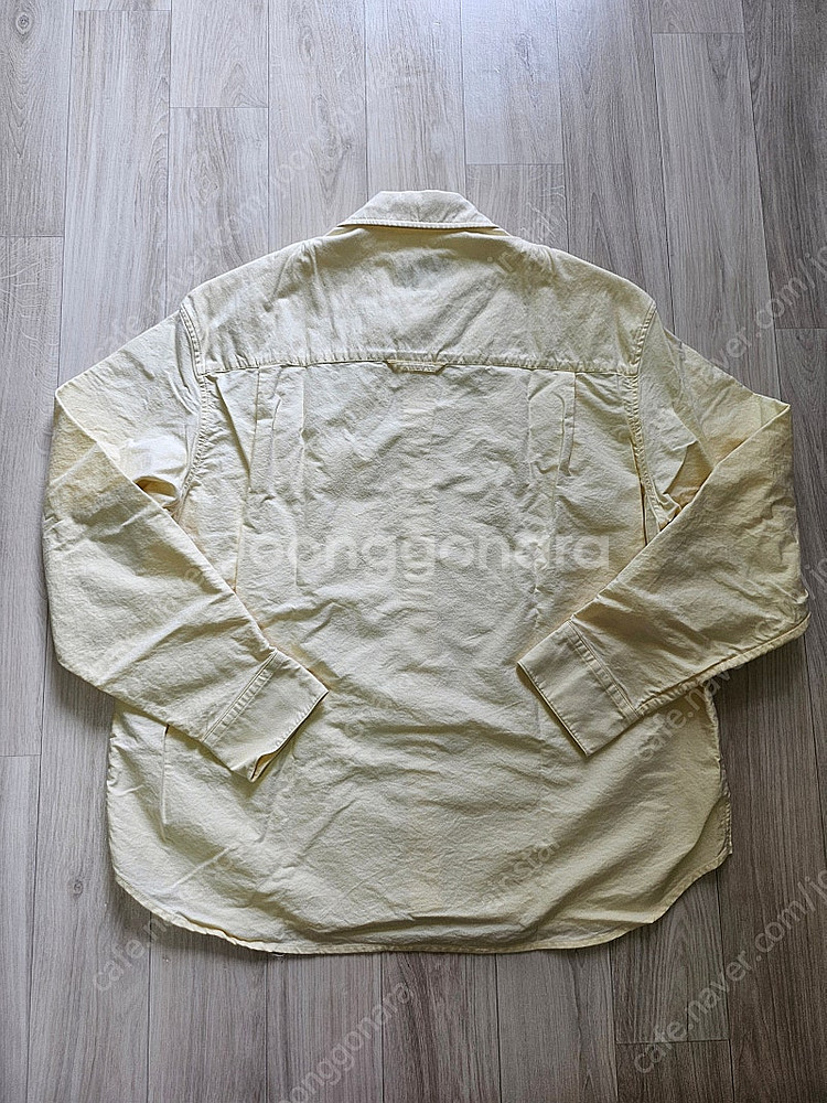 솔리드옴므 포켓 셔츠 옐로우 48--8