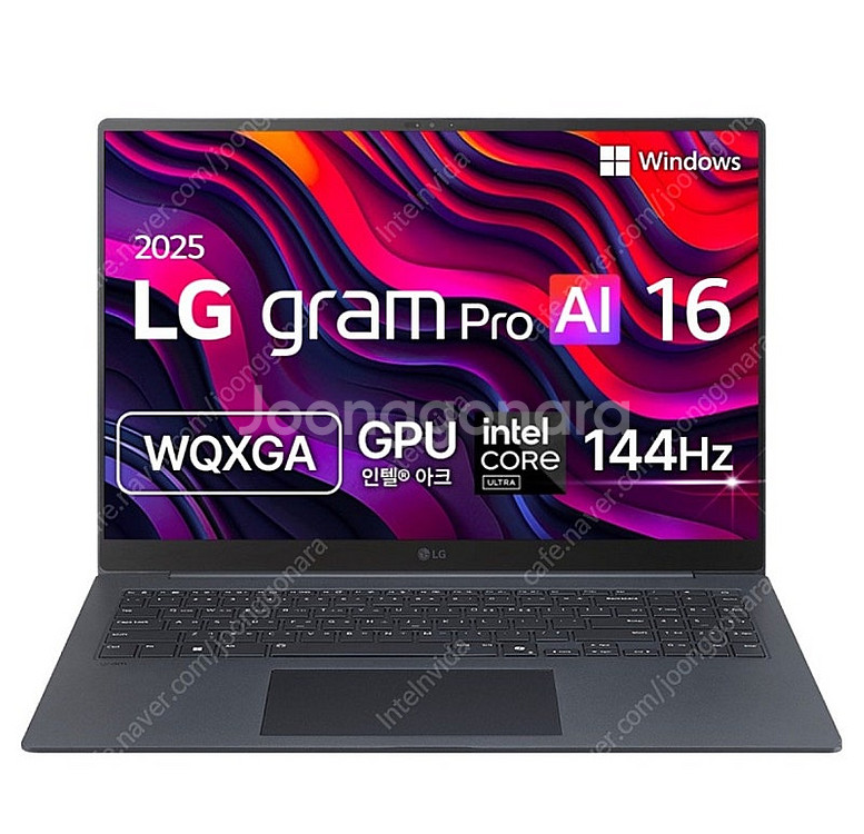2025 LG 그램 프로 AI 16인치 노트북 16Z9...--2
