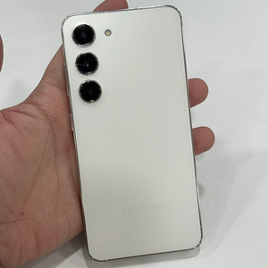 갤럭시S23 (G911) 크림 256GB 무잔상 외관 S급 38만원 판매해요!