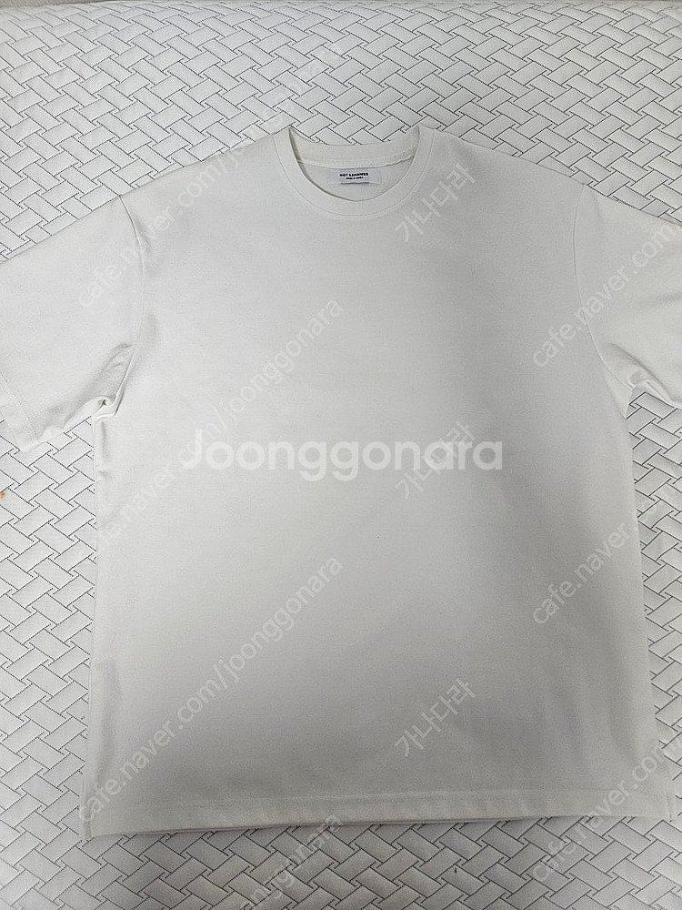 낫어쉐임드 베이직 소프트 티셔츠 화이트 M--0