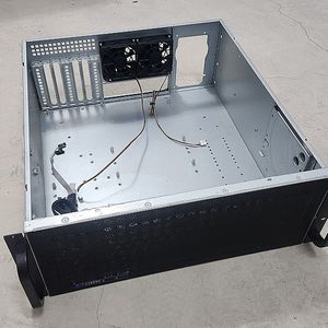 (커버없음.급처) 서버랙 4U 서버용 컴퓨터 케이스 AM-480H15 아마퀘스트