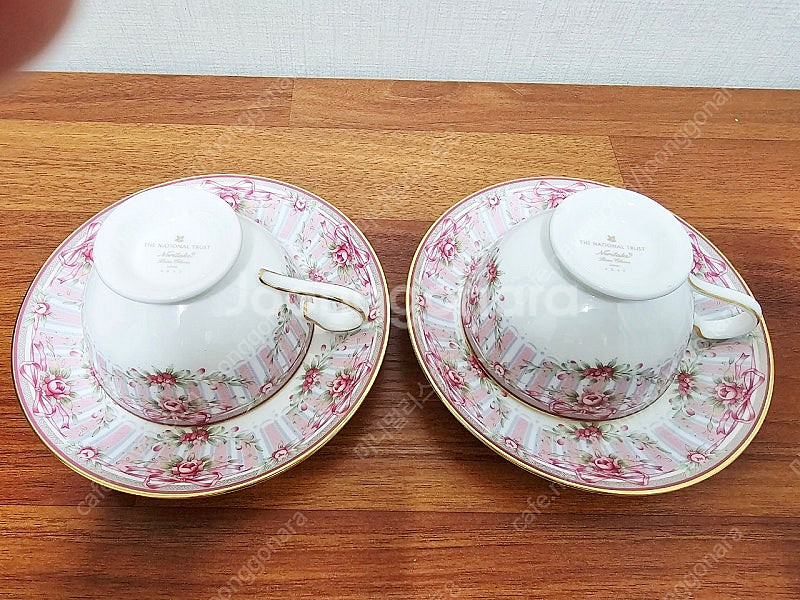노리다케 로즈가든 찻잔&소서 일본산 미사용 보관품(1조...--2