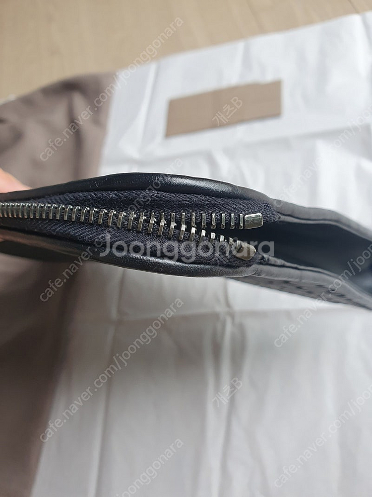 보테가베네타 인트레치아토 도큐먼트 케이스 클러치백--7