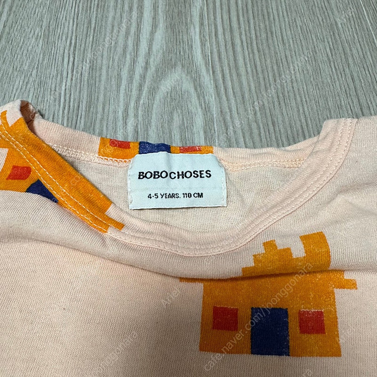 보보쇼즈 벽돌집 반팔 티셔츠 4-5Y 이미지