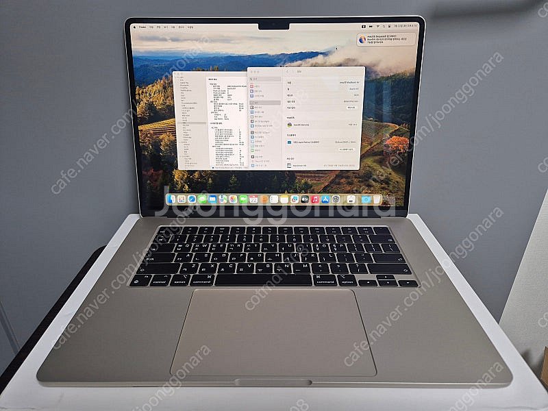 풀구성 맥북에어15인치 M2 8GB 512GB--0