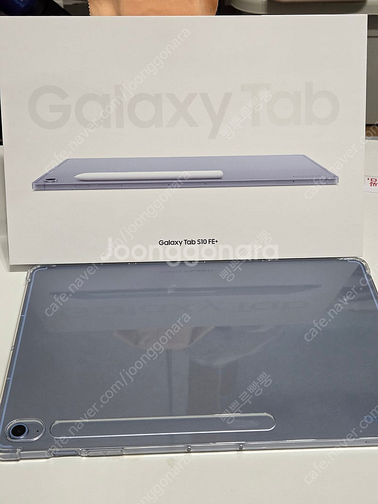 갤럭시탭s10fe 플러스 128gb wifi 블루 풀박...--0