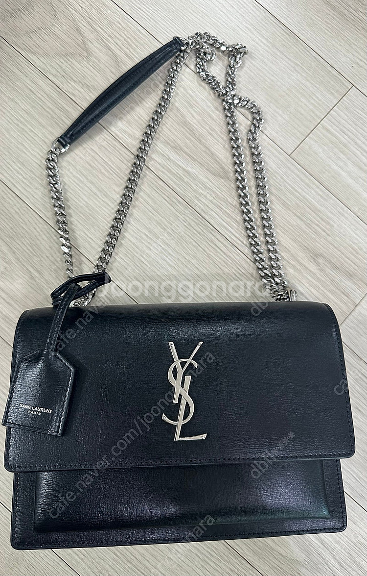 생로랑 선셋백 은장 미듐 (상태 최상)--1