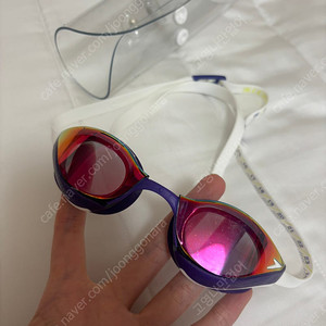 스피도 퓨어포커스 퍼플화이트 아시안핏(사용감 많음)