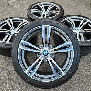 [판매] BMW F10 3GT 5시리즈 M5 스타일 19인치 휠 타이어 세트 팝니다.