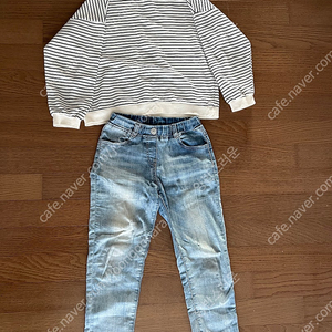 키즈 청바지 맨투맨 130