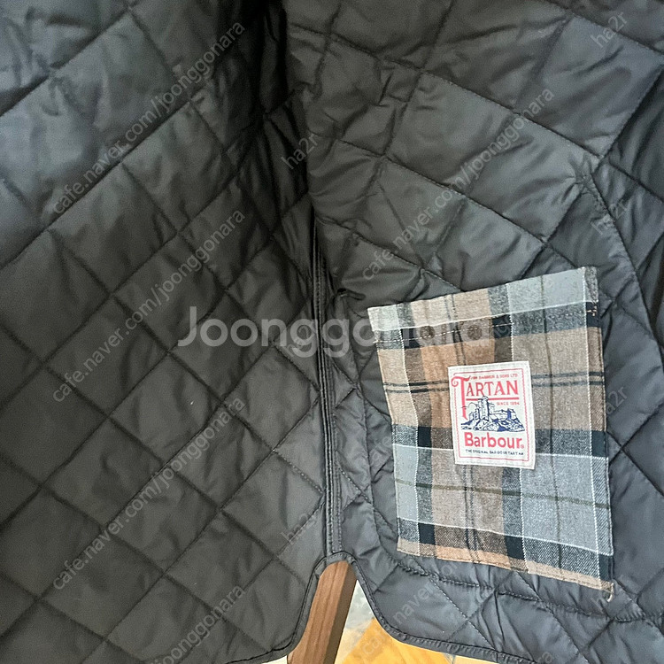 [새상품] 바버(Barbour) 린드필드 퀼팅 자켓 블...--3
