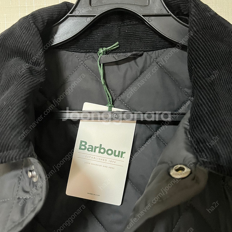 [새상품] 바버(Barbour) 린드필드 퀼팅 자켓 블...--5