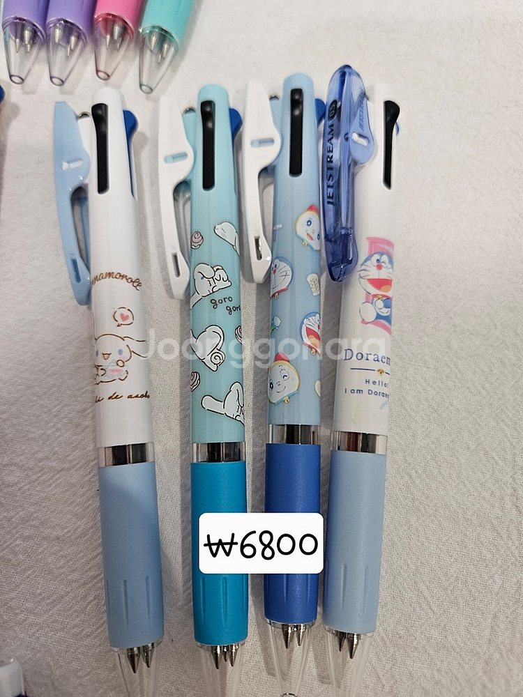 제트스트림 볼펜(키티 마멜 미피 한교동 스누피 몬치치 ...--6