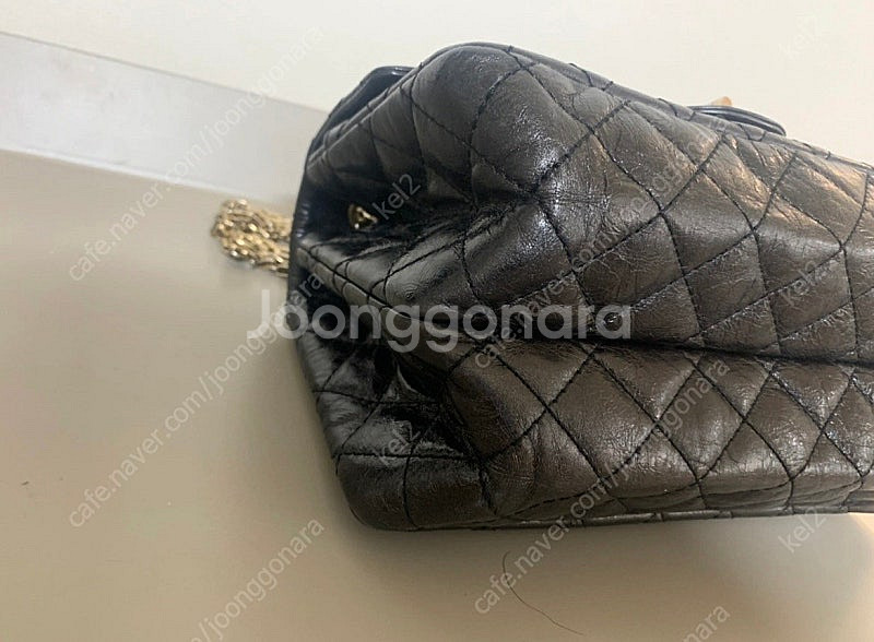 샤넬가방 샤넬백 빈티지 2.55 스몰 금장--2