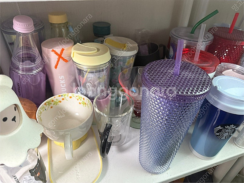 스타벅스 텀블러 정리 개당 12,000원--4
