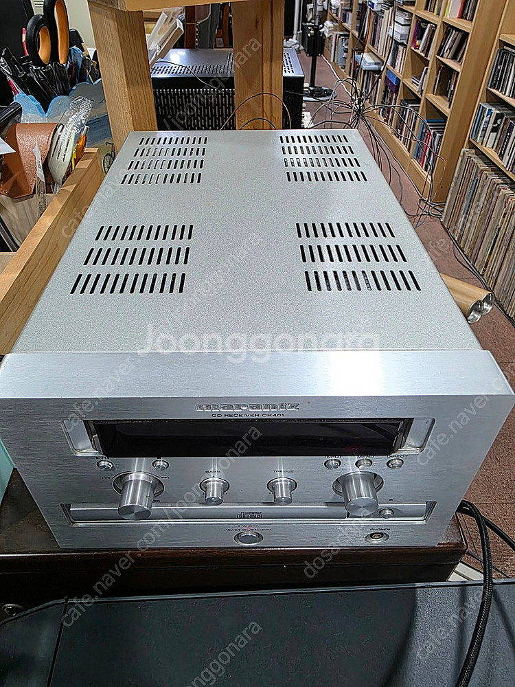 앰프셋트, 마란츠cd401+엘탁스모니터1--0