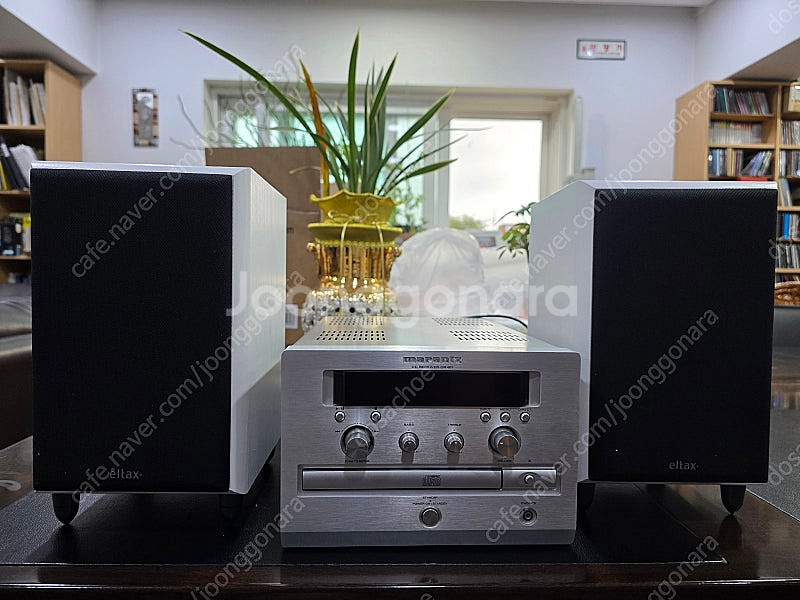 앰프셋트, 마란츠cd401+엘탁스모니터1--2