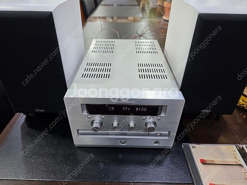 앰프셋트, 마란츠cd401+엘탁스모니터1--4