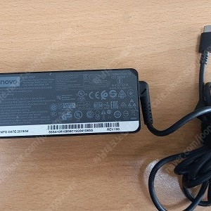 레노버 노트북용 아답터 ADLX65YCC3D C타입 판매합니다