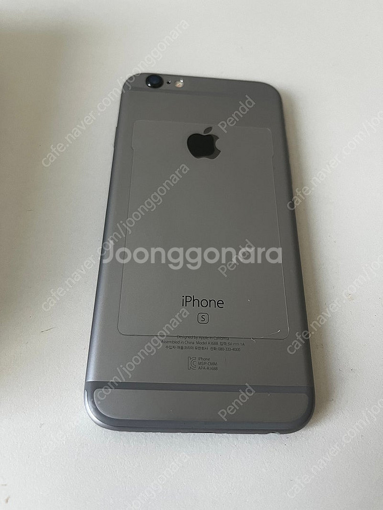 (애플코리아 정품)아이폰6S 스페이스 그레이 32G--1