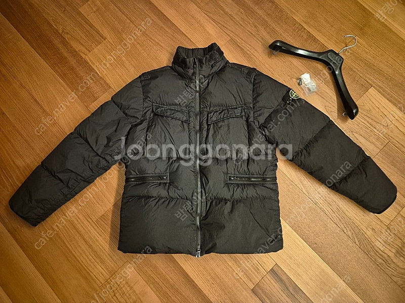 [L]스톤아일랜드 22FW 크링클랩스 패딩 블랙 백화점...--0