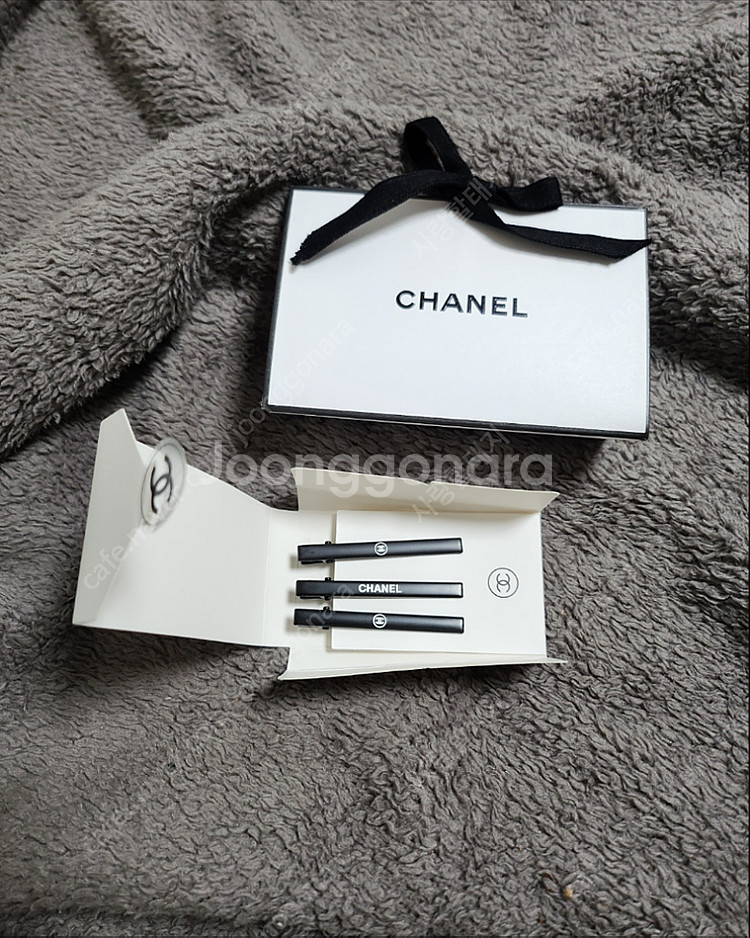 샤넬 헤어핀--0