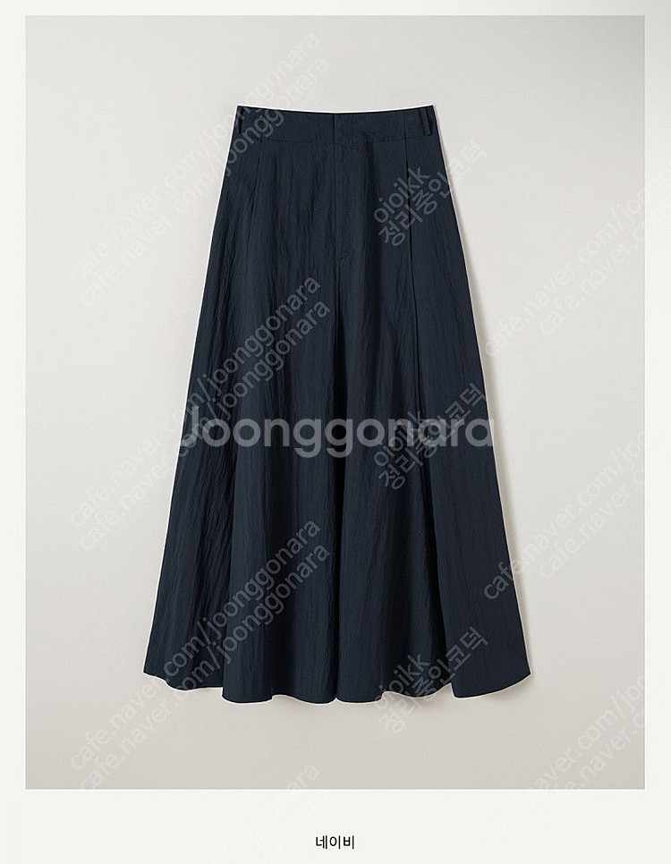 시에 sie 셀브릿지 스커트 네이비 XS--0