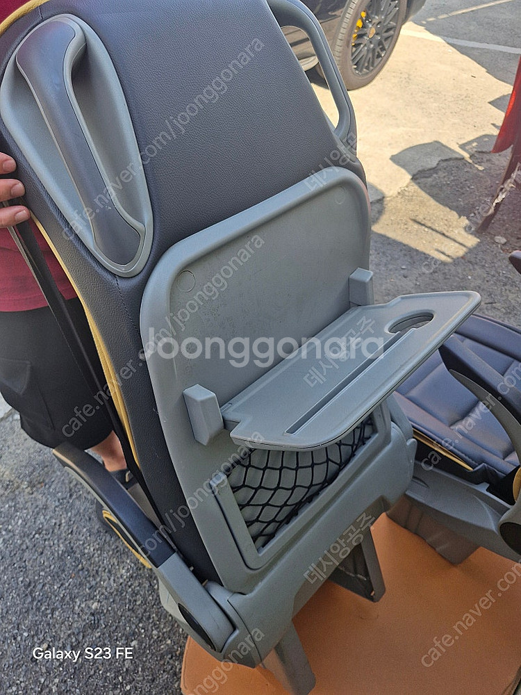 벤츠 스프린터 순정가죽시트 1개--3