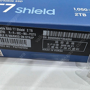 삼성 T7 shield 2TB SSD