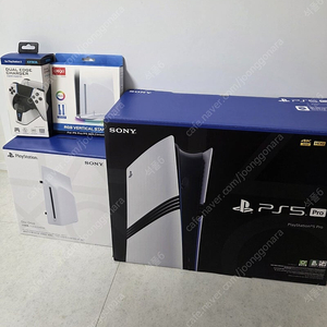 플스5 프로, 디스크드라이브, 수직거치대, 충전거치대 풀셋 새제품급