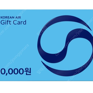 대한항공 기프트카드 5만원권 (45,000원)