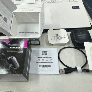 보스 QC 울트라 이어버드 (블랙)