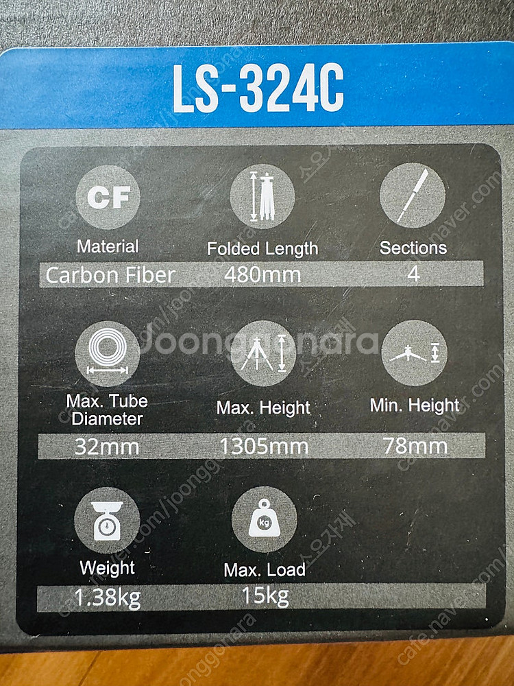 레오포토 LS-324c + LH-40R 카본삼각대--1