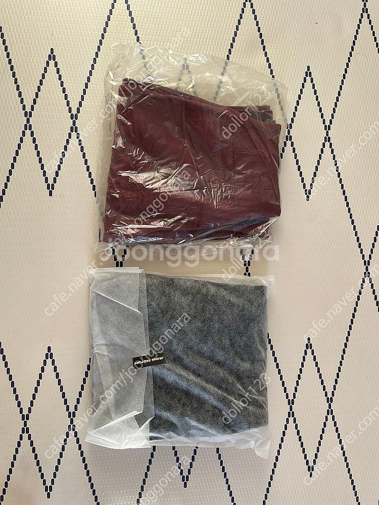 노스페이스 퍼플라벨 코듀로이 와이드 테이퍼드 팬츠 (버건디/30)--2