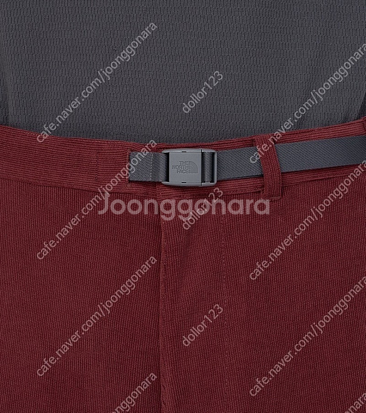 노스페이스 퍼플라벨 코듀로이 와이드 테이퍼드 팬츠 (버건디/30)--6