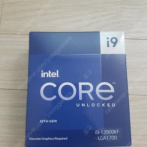 인텔 13900kf 13900k(x)
