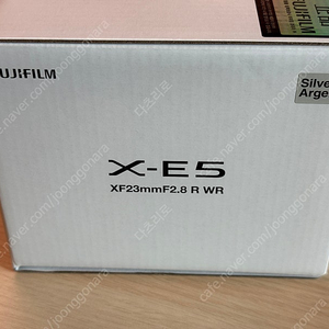 후지필름 x-e5 / xf23mm 실버 렌즈킷 카메라 미개봉 새상품 서울 직거래