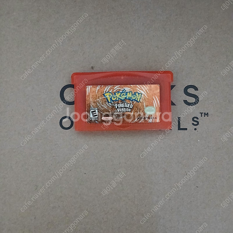 포켓몬스터 세일 파이어레드 북미판 정품 GBA--0