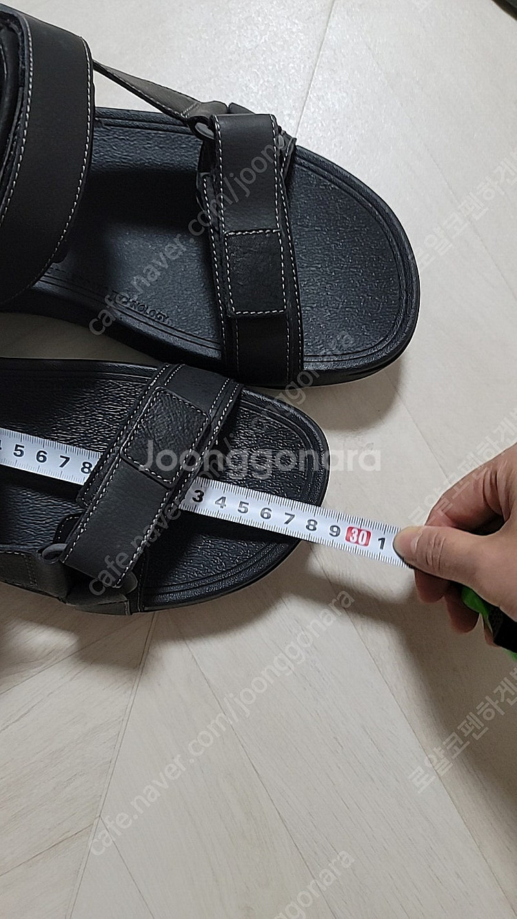 핏플랍 남성 레이커 백스트랩 샌들 us10사이즈 블랙 ...--3
